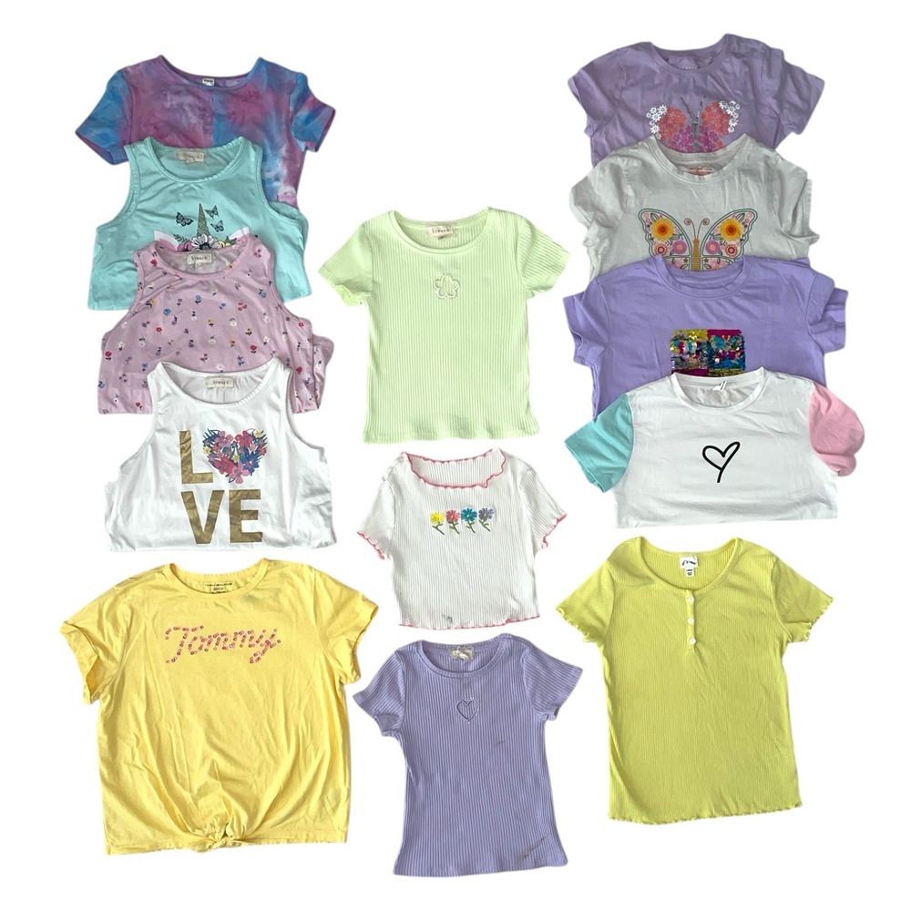 BUNDLE girls shirts and tops